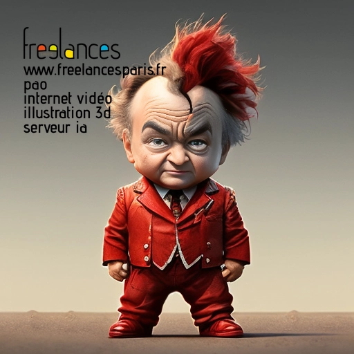 Pao mise en page internet vidéo illustration 3d serveur image IA générative AI freelance paris studio de création magazines 95HHRCW1